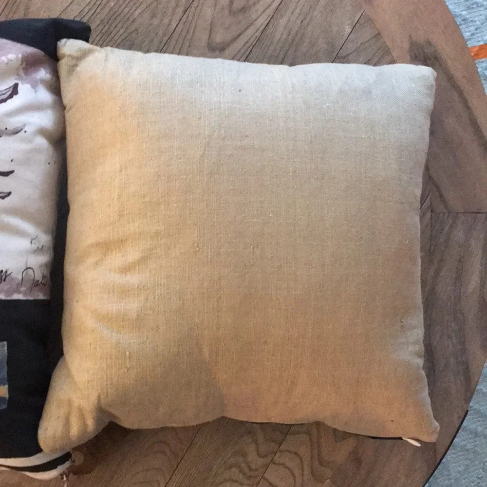 New pair 2 Etsy set lot bundle Beach shell seashell throw pillows